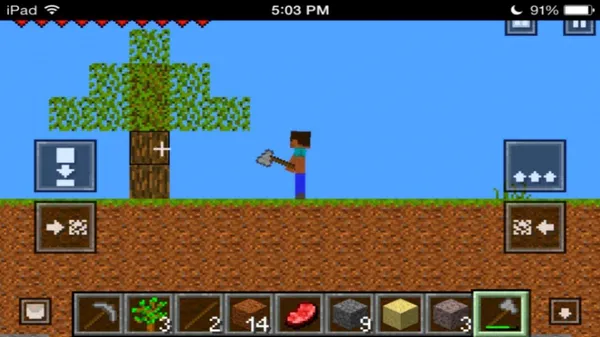 game 2d mobile - Minecraft