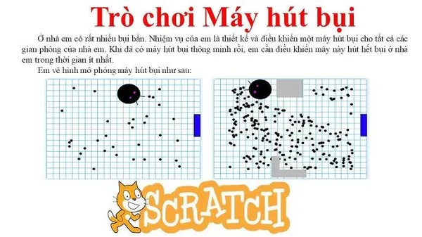 game trắc nghiệm - Hút bụi