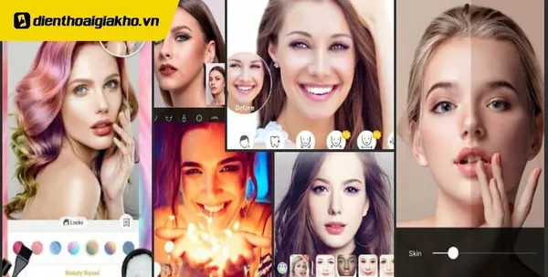 game trang điểm - App trang điểm khuôn mặt MakeupPlus